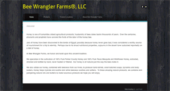 Desktop Screenshot of beewranglerfarms.com